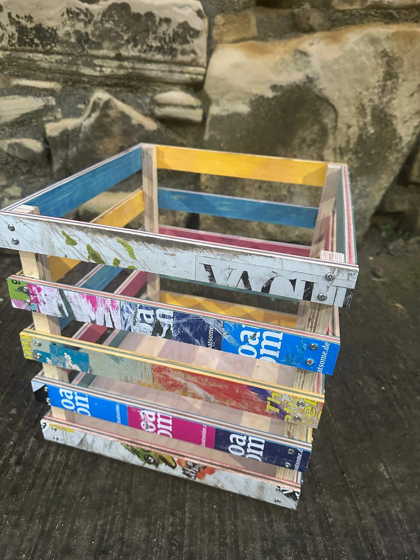 Record/Apple crate