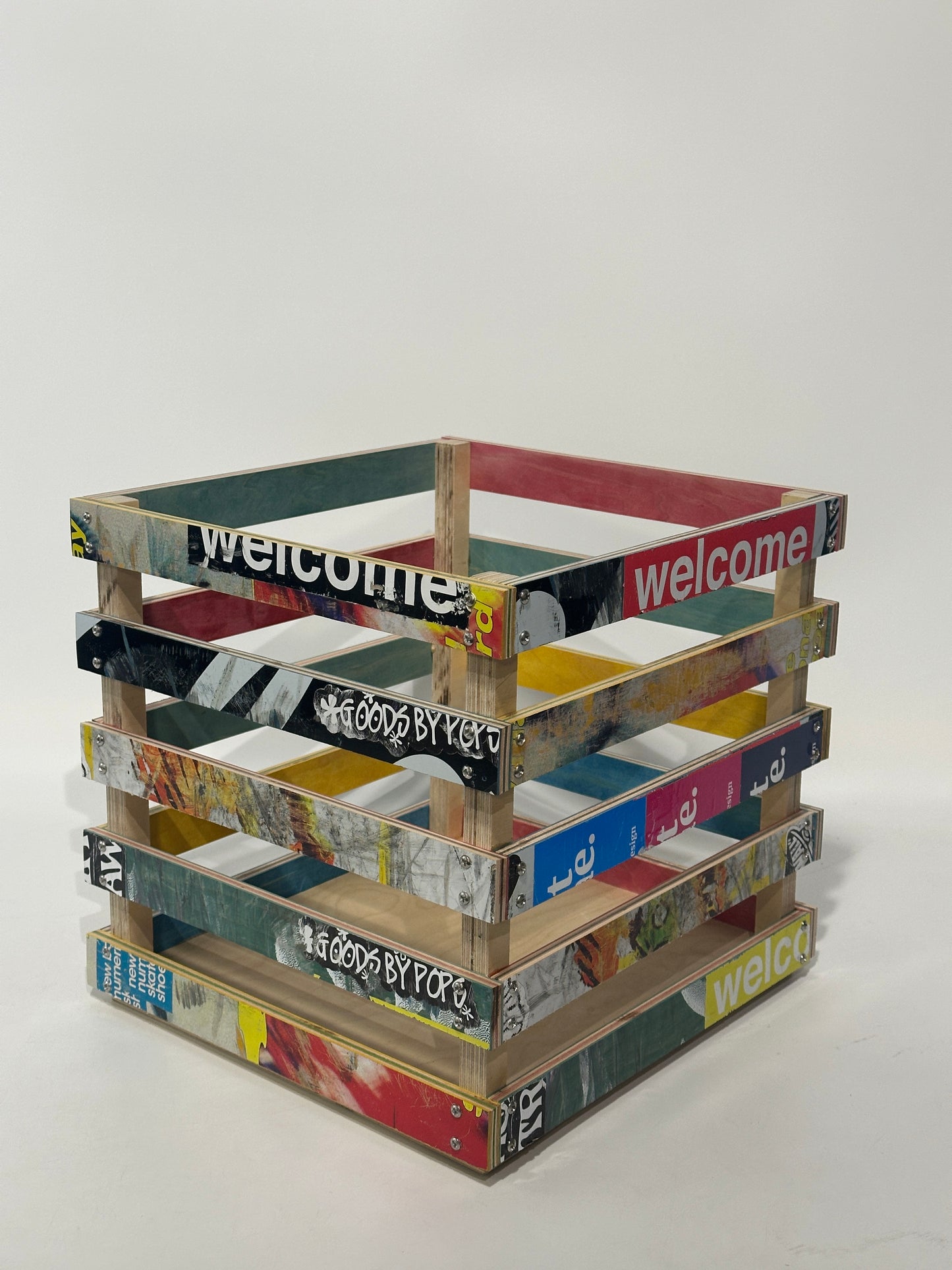 Record/Apple crate